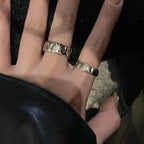 2 Star Band Rings