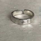 2 Star Band Rings 2