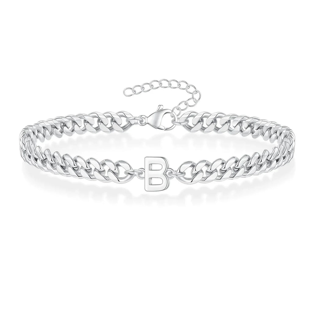 Initial twisted bracelet b