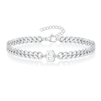 Initial twisted bracelet b