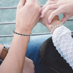 Couple key and lock bracelets