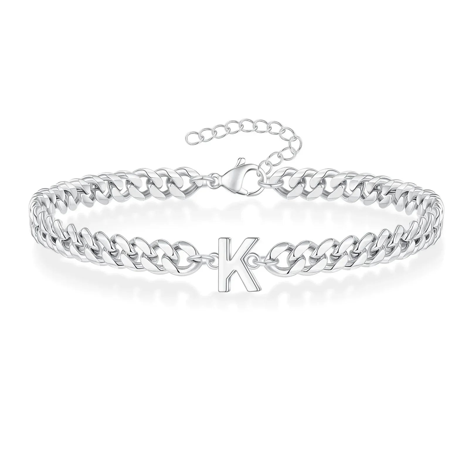 Initial twisted bracelet k