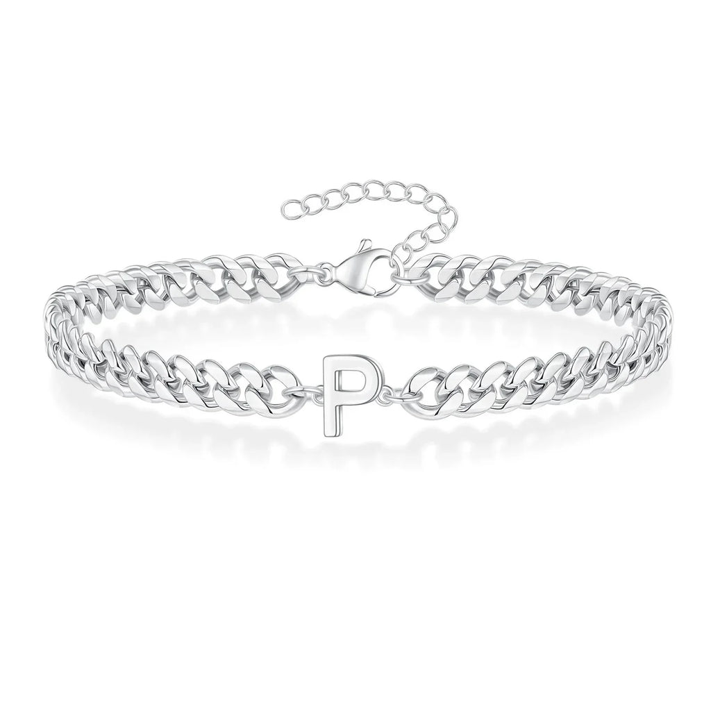 Initial twisted bracelet p