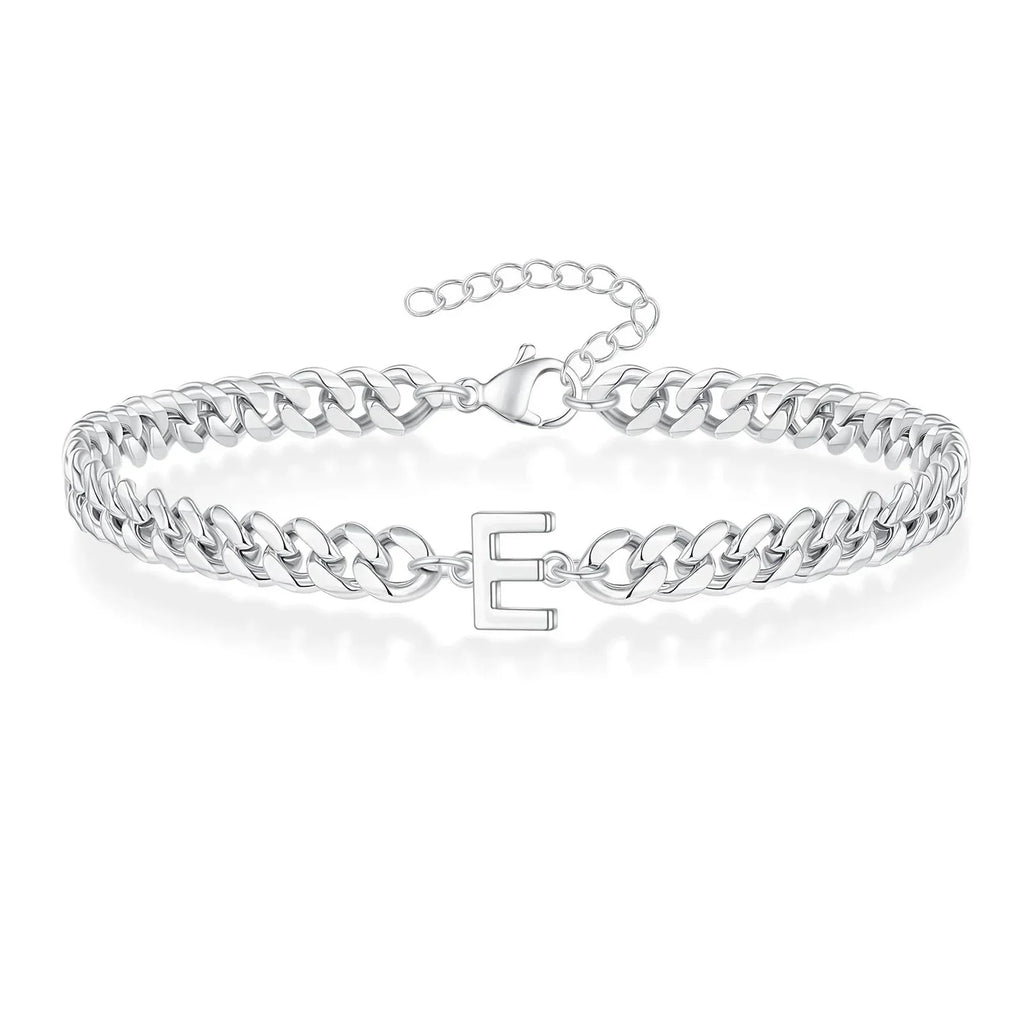 Initial twisted bracelet e