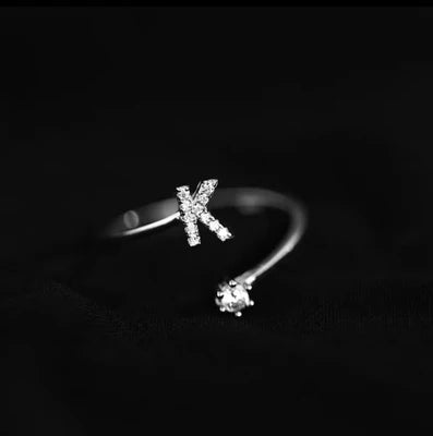 Women's initial ring k