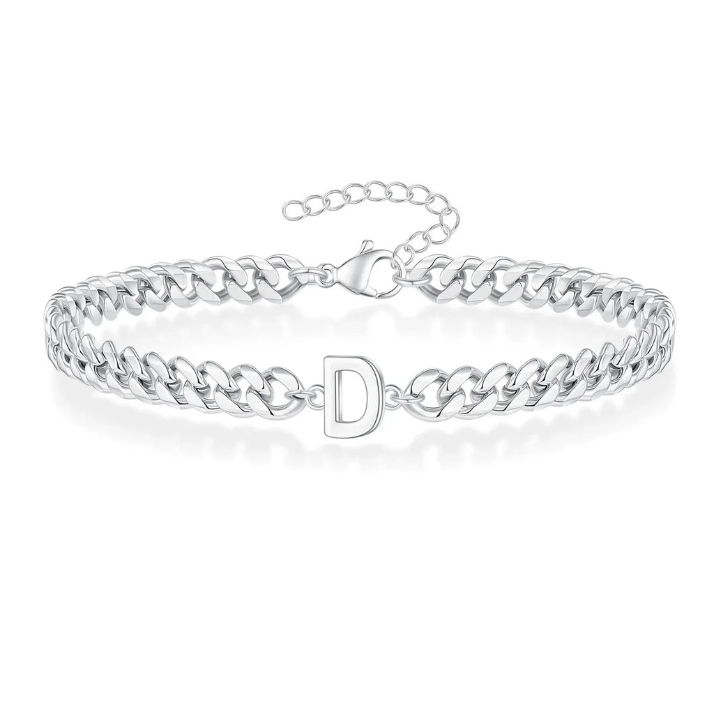 Initial twisted bracelet d