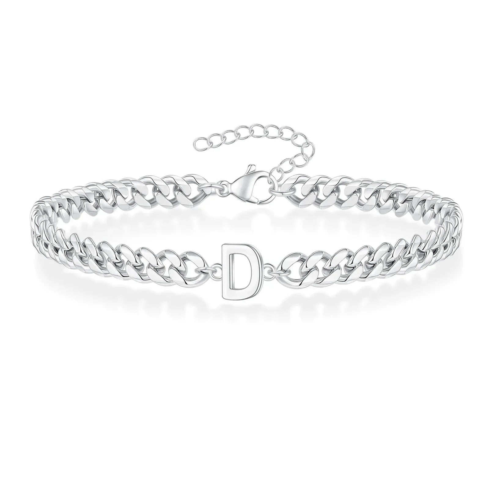 Initial twisted bracelet d