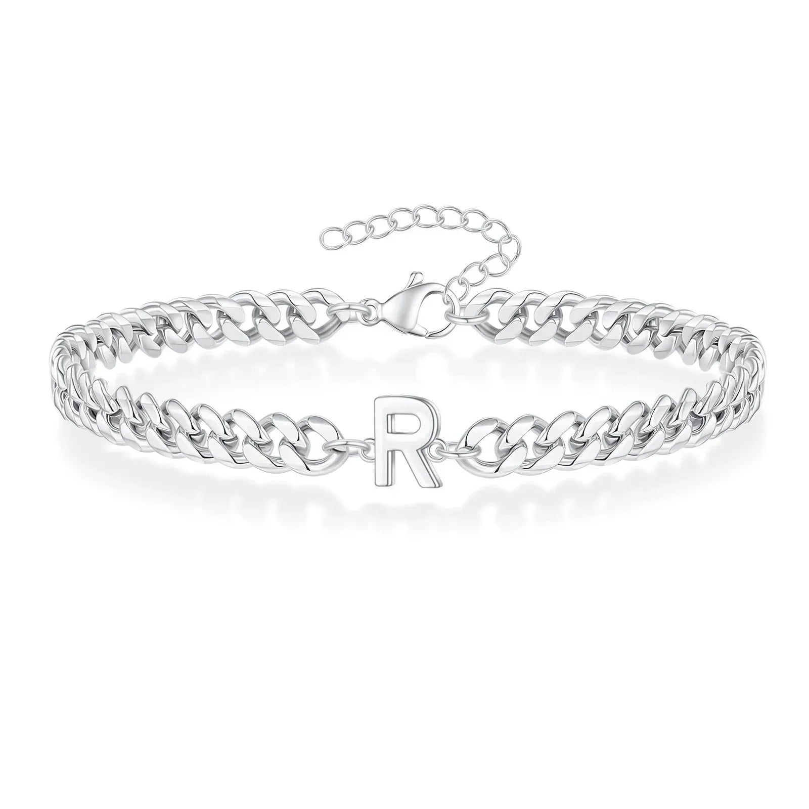 Initial twisted bracelet r