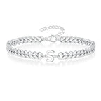 Initial twisted bracelet s