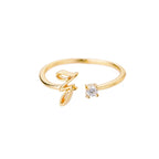 Thin personalized women's ring with initial z