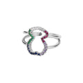 7 Chakras Women's Signet Ring