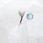 Silver Ring Moonstone