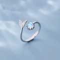 Silver Ring Moonstone