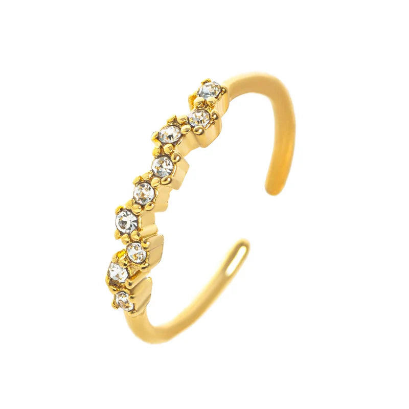 Ring with Zircon Birthstone