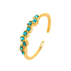 Ring with Zircon Birthstone