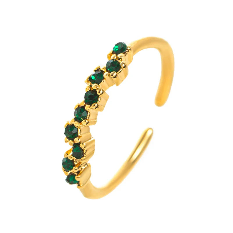 Ring with Zircon Birthstone