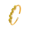 Ring with Zircon Birthstone