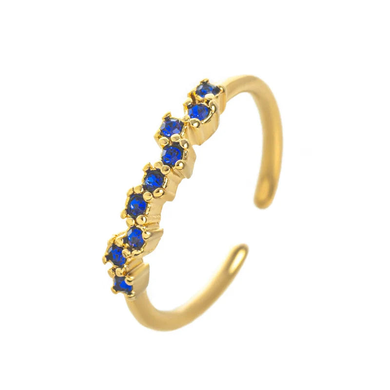 Ring with Zircon Birthstone