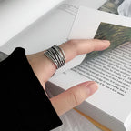 Women's Ethnic Style Ring silver