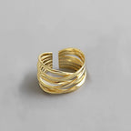 Women's Ethnic Style Ring gold