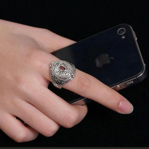 Ethnic Style Open Ring