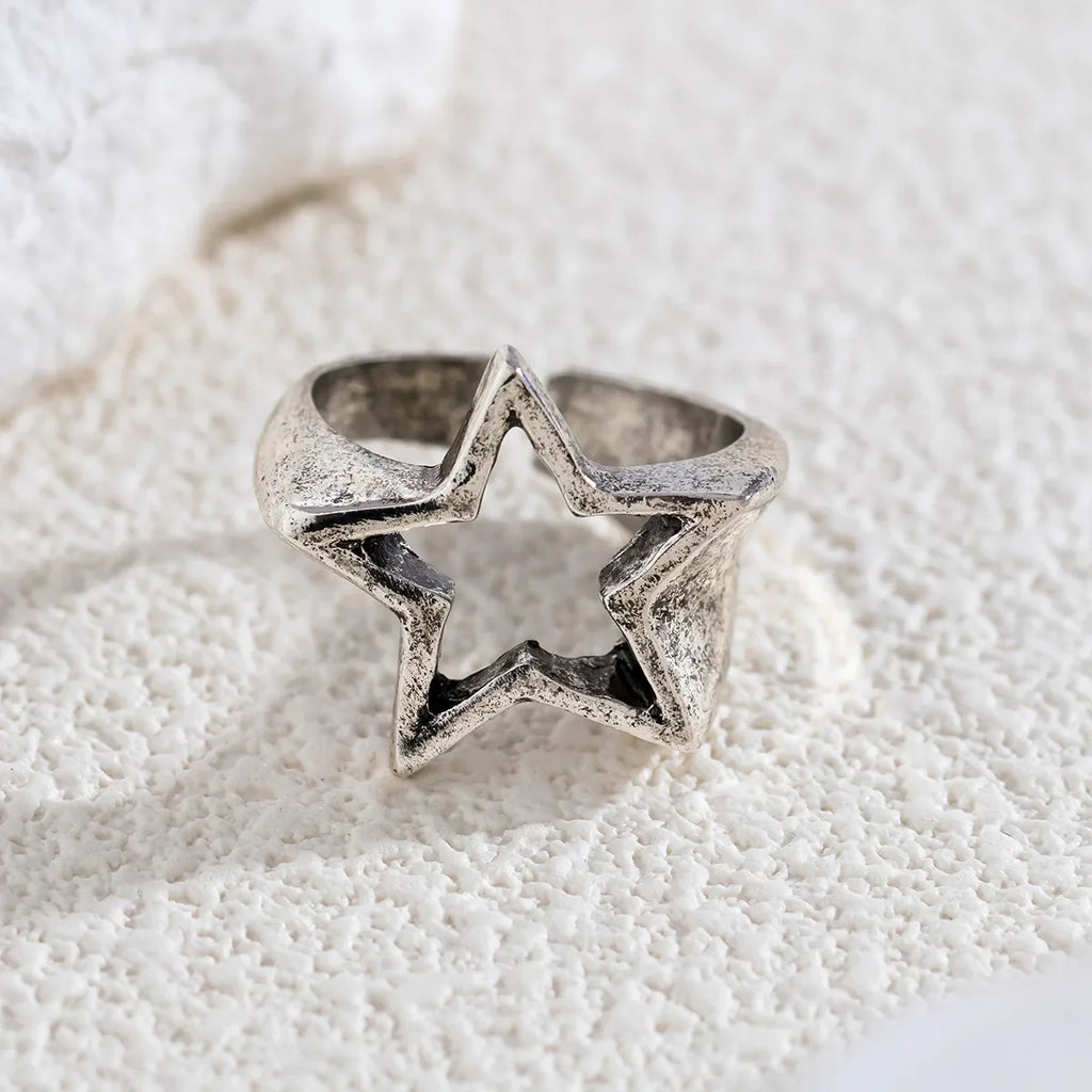 Star Ring for Women silver