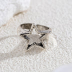 Star Ring for Women silver
