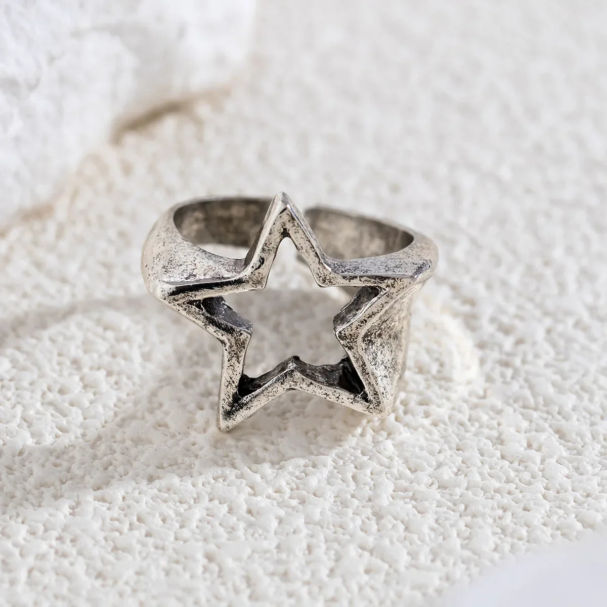Star Ring for Women silver