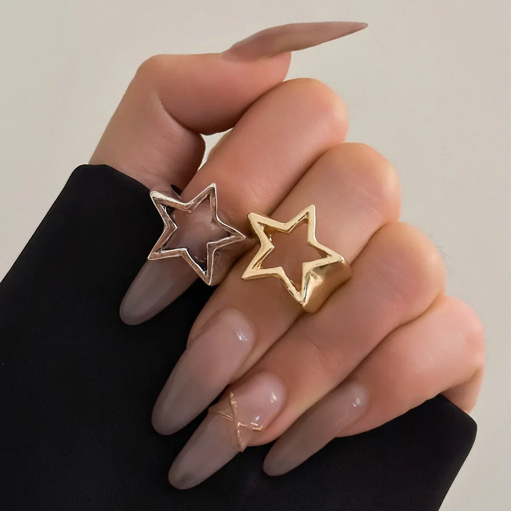 Star Ring for Women silver
