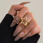 Star Ring for Women silver