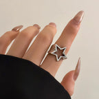 Star Ring for Women silver