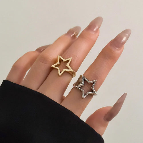 Star Ring for Women gold