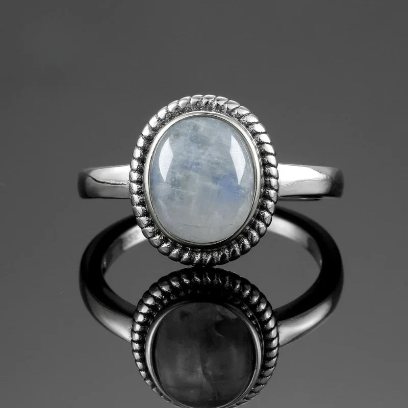 Fertility Ring Moonstone Band