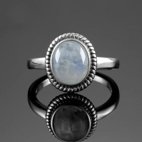 Fertility Ring Moonstone Band