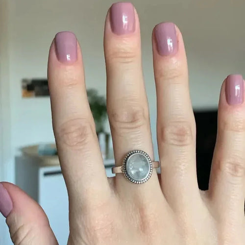 Fertility Ring Moonstone Band
