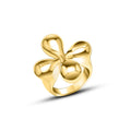 Vintage Style Large Flower Band Ring