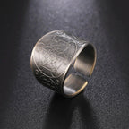 Men's Ring Metatron's Cube Silver