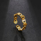Gold Claw Band Ring