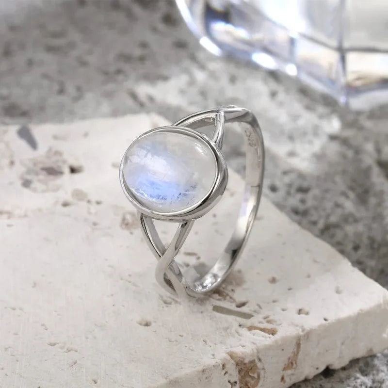 Moonstone Fertility Ring