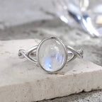 Moonstone Fertility Ring