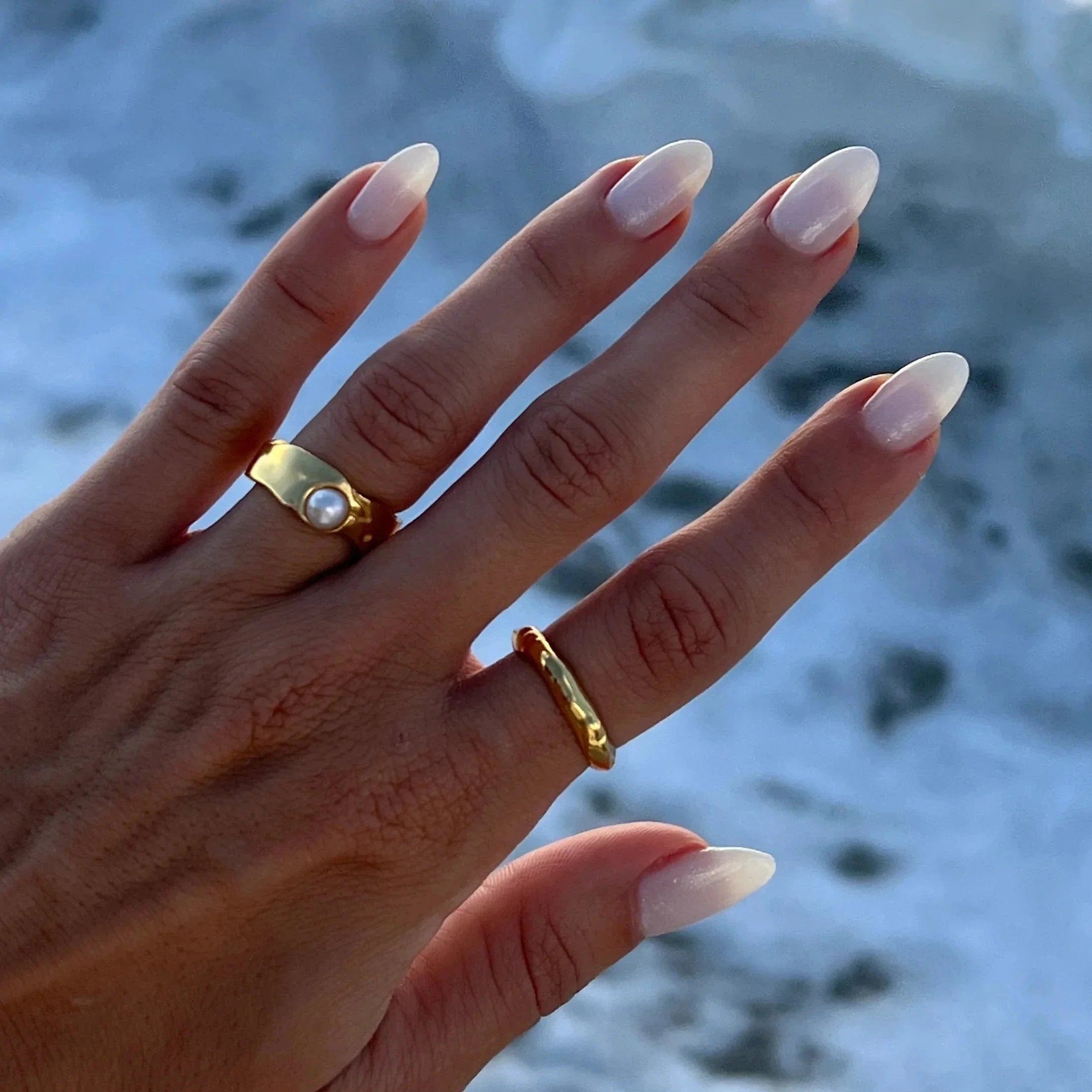 Women's Ring with Pearl