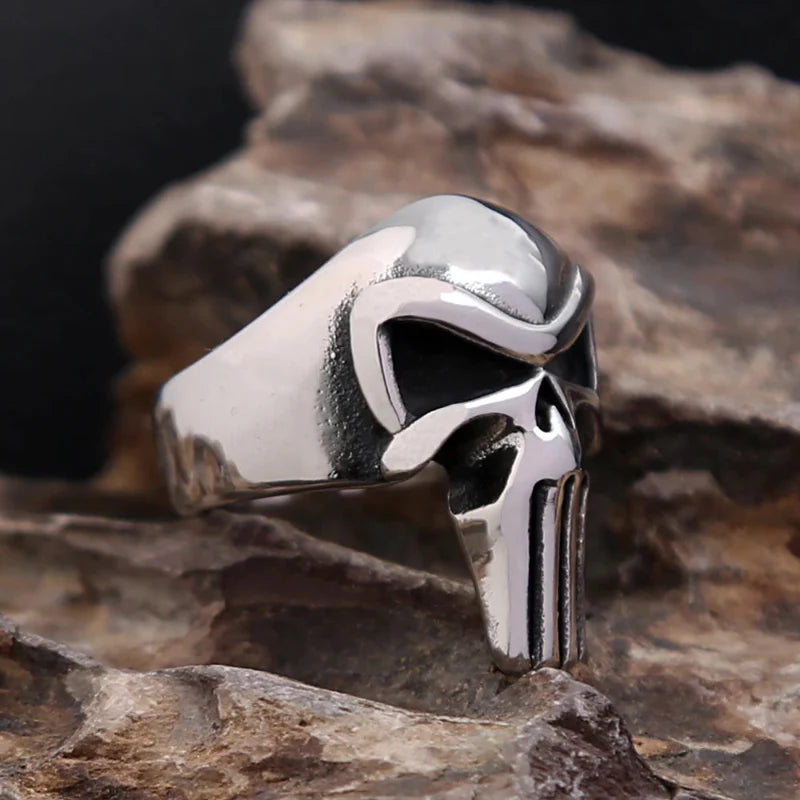 Men's Skull Head Ring
