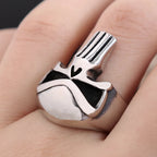 Men's Skull Head Ring