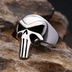 Men's Skull Head Ring