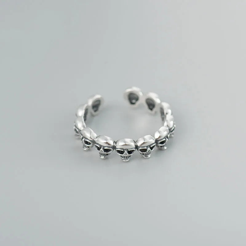 Skull Head Ring