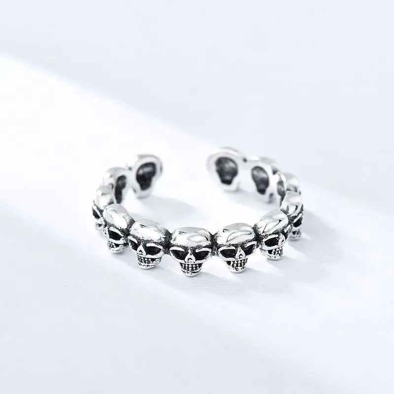 Skull Head Ring