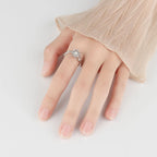 Anti-Stress Ring Rotating Sun Silver