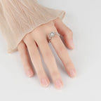 Anti-Stress Ring Rotating Sun Silver