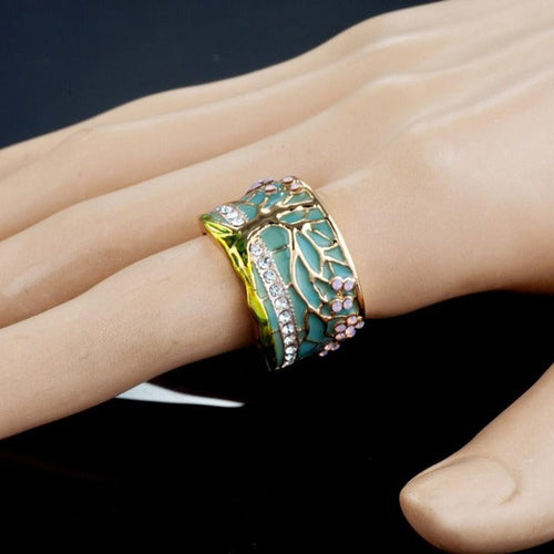 Gold Tree of Life Ring 