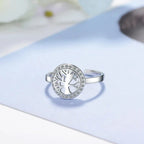 Women's Tree of Life Ring, Sterling Silver Ring
